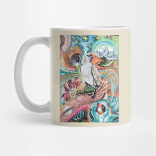 Bird in the Hand Mug